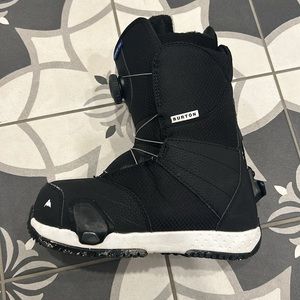 Burton Step On Kids Black Snow Boots